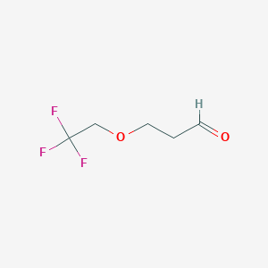 3-(2,2,2-Trifluoroethoxy)propanal