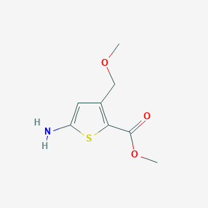 Methyl 5-amino-3-(methoxymethyl)thiophene-2-carboxylate