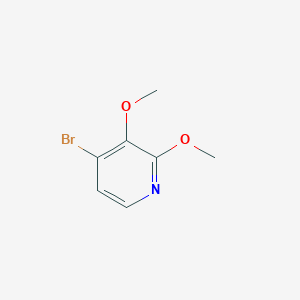 molecular formula C7H8BrNO2 B2706656 4-溴-2,3-二甲氧基吡啶 CAS No. 158150-19-7