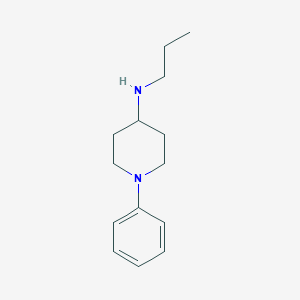 molecular formula C14H22N2 B2706679 1-phenyl-N-propylpiperidin-4-amine CAS No. 1096836-52-0