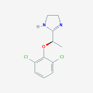 molecular formula C11H12Cl2N2O B027067 左氧氟沙星 CAS No. 81447-78-1