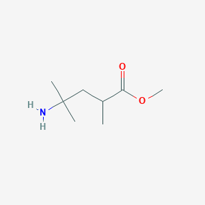 Methyl 4-amino-2,4-dimethylpentanoate