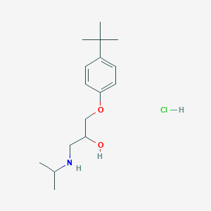 1-(4-tert-Butylphenoxy)-3-(isopropylamino)propan-2-ol hydrochloride