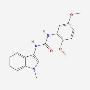 1-(2,5-dimethoxyphenyl)-3-(1-methyl-1H-indol-3-yl)urea