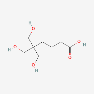 molecular formula C8H16O5 B2706757 6-羟基-5,5-双(羟甲基)己酸 CAS No. 98561-06-9