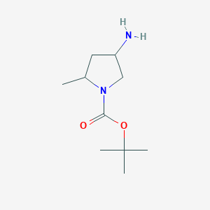 Tert-butyl 4-amino-2-methylpyrrolidine-1-carboxylate