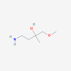 4-Amino-1-methoxy-2-methylbutan-2-ol