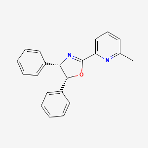 (4S,5R)-2-(6-Methylpyridin-2-yl)-4,5-diphenyl-4,5-dihydrooxazole