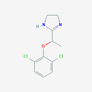 molecular formula C11H12Cl2N2O B027069 Dexlofexidine CAS No. 81447-79-2