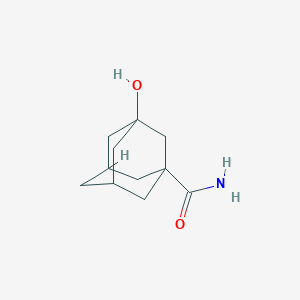 3-Hydroxyadamantane-1-carboxamide