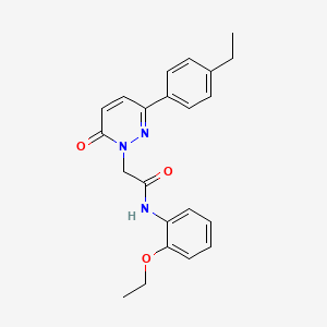 N-(2-ethoxyphenyl)-2-[3-(4-ethylphenyl)-6-oxopyridazin-1-yl]acetamide