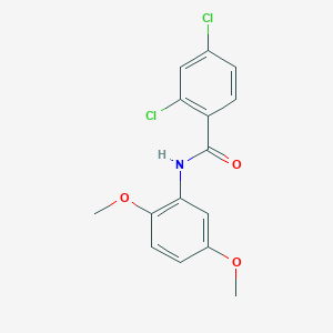 molecular formula C15H13Cl2NO3 B270696 2,4-dichloro-N-(2,5-dimethoxyphenyl)benzamide 