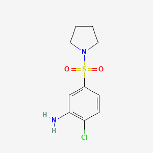 2-Chloro-5-(1-pyrrolidinylsulfonyl)aniline
