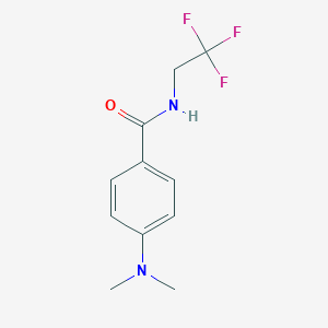 4-(dimethylamino)-N-(2,2,2-trifluoroethyl)benzamide