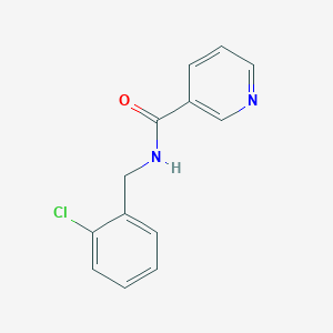 molecular formula C13H11ClN2O B270703 N-(2-chlorobenzyl)nicotinamide 
