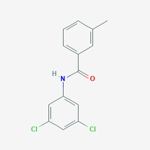 molecular formula C14H11Cl2NO B270707 N-(3,5-dichlorophenyl)-3-methylbenzamide 