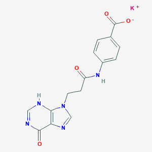 molecular formula C15H12KN5O4 B027071 Leteprinim钾盐 CAS No. 192564-13-9