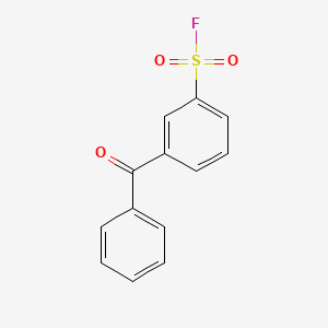 molecular formula C13H9FO3S B2707271 3-Benzoylbenzenesulfonyl fluoride CAS No. 2138188-47-1