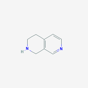 molecular formula C8H10N2 B027074 1,2,3,4-Tetrahydro-2,7-naphthyridine CAS No. 108749-08-2