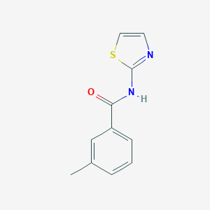 molecular formula C11H10N2OS B270744 3-Methyl-N-(1,3-thiazol-2-yl)benzamide 
