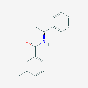 3-methyl-N-[(1S)-1-phenylethyl]benzamide