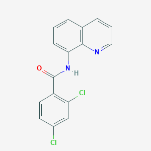 2,4-dichloro-N-quinolin-8-ylbenzamide