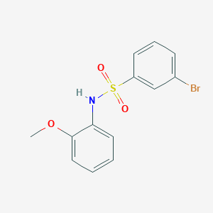 3-bromo-N-(2-methoxyphenyl)benzenesulfonamide
