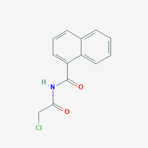 N-(2-chloroacetyl)naphthalene-1-carboxamide