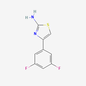 2-amino-4-(3,5-difluorophenyl)-1,3-thiazole