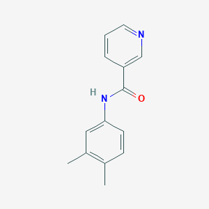 N-(3,4-dimethylphenyl)pyridine-3-carboxamide