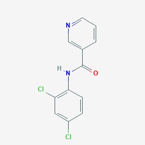 molecular formula C12H8Cl2N2O B270758 N-(2,4-dichlorophenyl)pyridine-3-carboxamide 