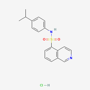 N-(4-isopropylphenyl)isoquinoline-5-sulfonamide hydrochloride