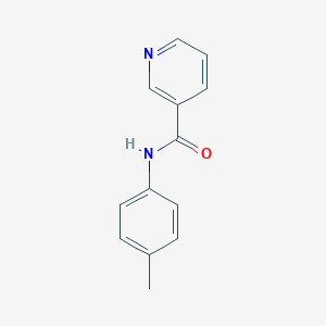 molecular formula C13H12N2O B270763 N-(4-methylphenyl)pyridine-3-carboxamide 
