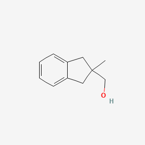 molecular formula C11H14O B2707686 (2-methyl-2,3-dihydro-1H-inden-2-yl)methanol CAS No. 73739-59-0