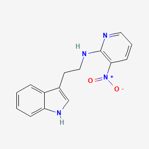 molecular formula C15H14N4O2 B2707825 N-[2-(1H-indol-3-yl)ethyl]-3-nitropyridin-2-amine CAS No. 18527-84-9