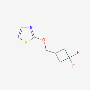 2-[(3,3-Difluorocyclobutyl)methoxy]-1,3-thiazole