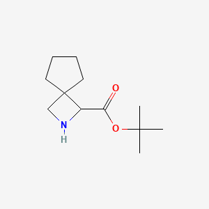 molecular formula C12H21NO2 B2707871 Tert-butyl 2-azaspiro[3.4]octane-3-carboxylate CAS No. 2089692-96-4