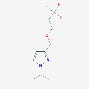 1-isopropyl-3-[(3,3,3-trifluoropropoxy)methyl]-1H-pyrazole