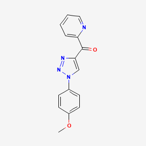 [1-(4-methoxyphenyl)-1H-1,2,3-triazol-4-yl](2-pyridinyl)methanone