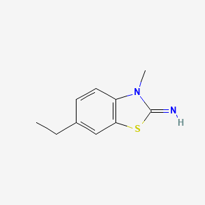 6-ethyl-3-methylbenzo[d]thiazol-2(3H)-imine