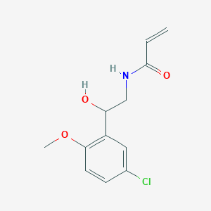 N-[2-(5-Chloro-2-methoxyphenyl)-2-hydroxyethyl]prop-2-enamide