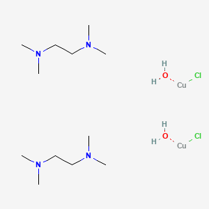 molecular formula C12H34Cl2Cu2N4O2 B2708046 Cu-TMEDA catalyst CAS No. 30698-64-7