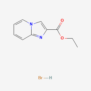 molecular formula C10H11BrN2O2 B2708093 Ethyl imidazo[1,2-a]pyridine-2-carboxylate hydrobromide CAS No. 2549-17-9