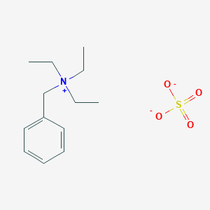 molecular formula C13H22NO4S- B027081 Benzyltriethylammonium sulfate CAS No. 19617-34-6