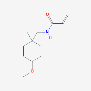 N-[(4-Methoxy-1-methylcyclohexyl)methyl]prop-2-enamide