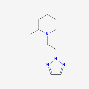 1-(2-(2H-1,2,3-triazol-2-yl)ethyl)-2-methylpiperidine