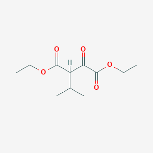 molecular formula C11H18O5 B2708347 Diethyl 2-isopropyl-3-oxosuccinate CAS No. 59916-75-5