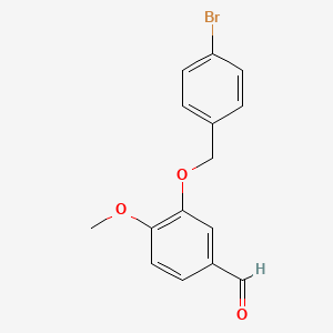 3-[(4-Bromobenzyl)oxy]-4-methoxybenzaldehyde