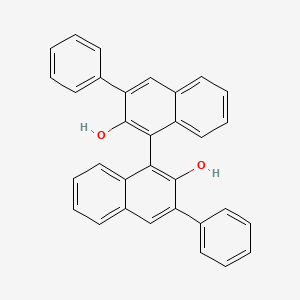 molecular formula C32H22O2 B2708427 (R)-3,3'-Bis(phenyl)-1,1'-bi-2-naphthol CAS No. 102490-05-1; 75684-93-4