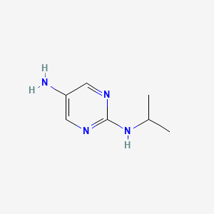 molecular formula C7H12N4 B2708468 N2-Isopropylpyrimidine-2,5-diamine CAS No. 1249988-96-2